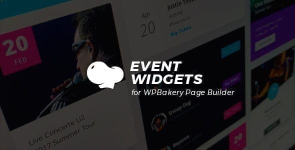 Event Widgets for WPBakery Page Builder (Visual Composer)